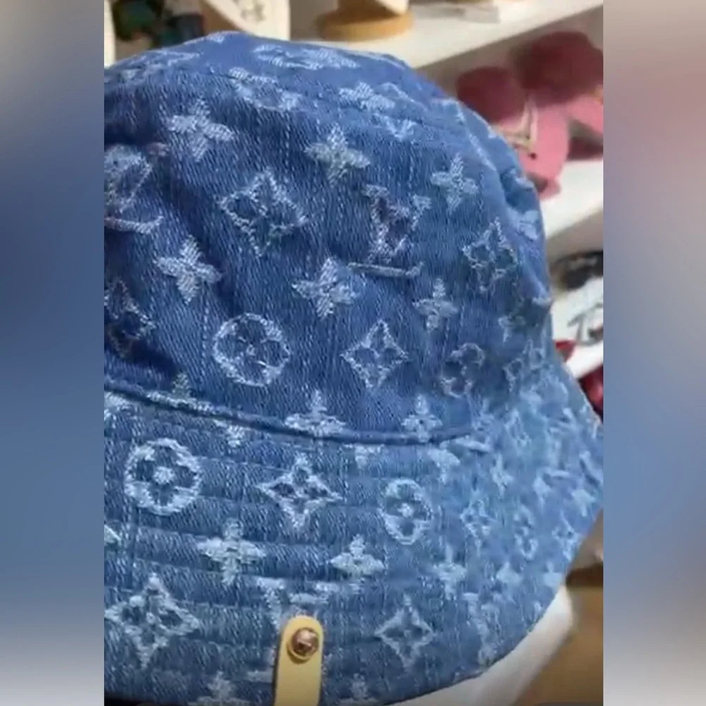 Navy reversible,
Monogram Hat - Picture 3 of 11
